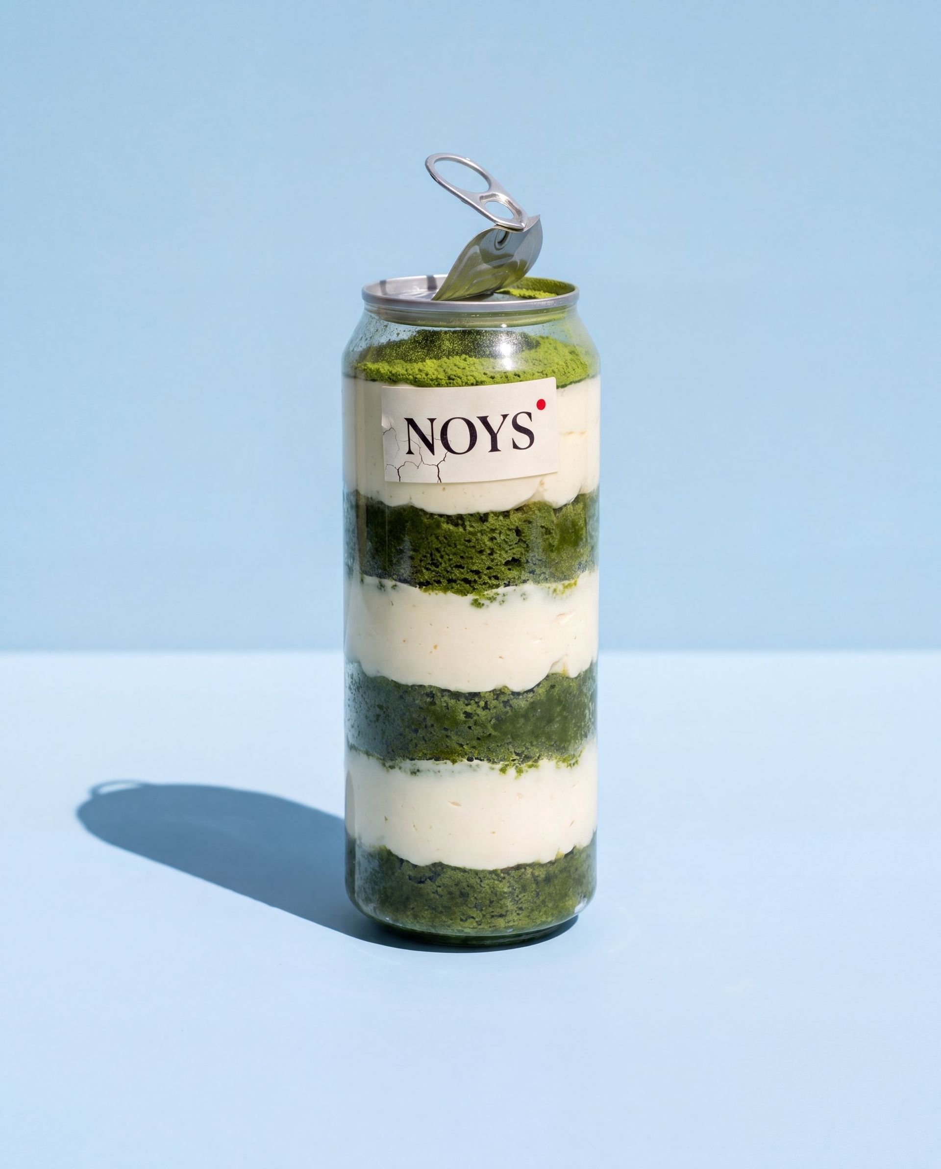 NOYS Matcha Tiramisù im transparenten Becher